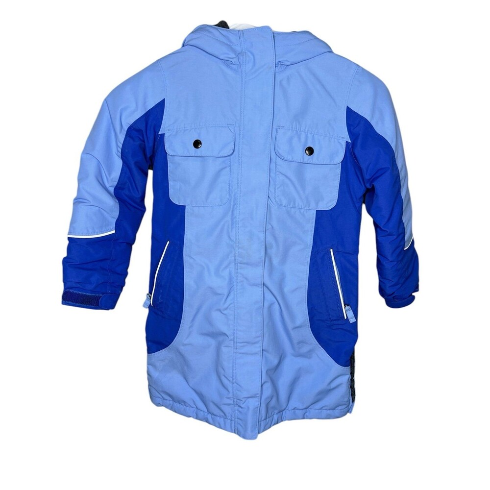 Lands' End Kids “The Squall” Waterproof Hooded Snow Jacket Size 5-6